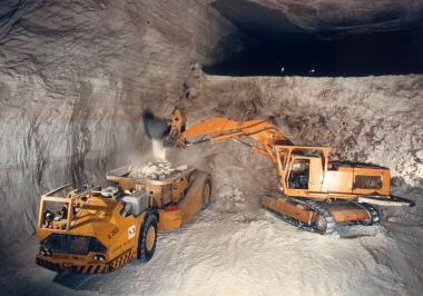 Auch ein Aspekt des Rohstofflands Ruhrgebiet: Steinsalzabbau im Bergwerk Borth am Niederrhein. <br>Foto: PR<br />
