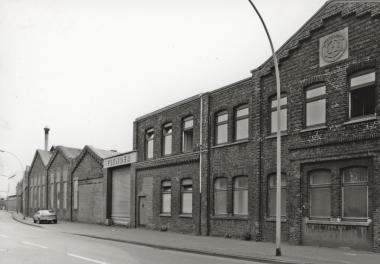 Die ehemalige Gießerei der Flender AG in Bocholt im Jahr 1993.  <br>Foto: LWL<br />