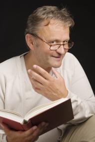 Spitzer liest aus dem neuen Roman von David Safier im Zeiss-Planetarium.<br>Foto: LWL/Oblonczyk<br />