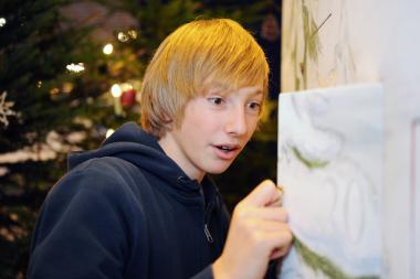 Am 1. Dezember geht's los: Jeden Tag darf wieder ein Kind ein Türchen am Museumsadventskalender öffnen.<br>Foto: LWL/Oblonczyk.<br />