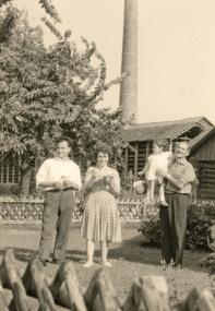 Die italienische Gastarbeiterfamilie Galli in der Ziegelei.<br>Foto: LWL<br />