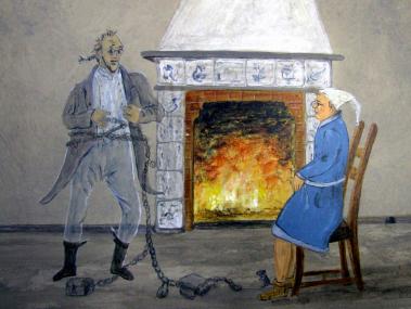 Ob der böse Scrooge doch noch ein schönes Weihnachtsfest erlebt, erfahren die Besucher Heiligabend im Planetarium des LWL-Museums für Naturkunde verkürzen. <br>Foto: LWL/Clement<br />