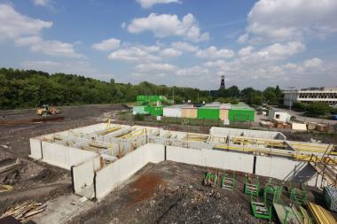 Die LWL-Maßregelvollzugsklinik Herne wird Ende 2010 in Betrieb genommen.<br>Foto: LWL/Wieland<br />