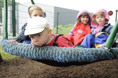 Im integrativen Kindergarten werden wie hier in Werl werden bis zu vier Kinder mit Behinderung gemeinsam mit nichtbehinderten Kindern betreut. <br>Foto: LWL/Sagurna<br />