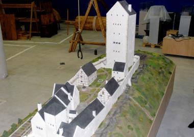 Modell der Isenburg in Hattingen. <br>Foto: LWL<br />