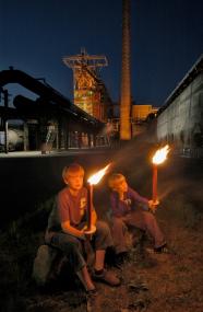 Letzte Spätschichtführung im Fackelschein. <br>Foto: LWL/Hudemann<br />