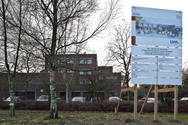 Die Sanierungs- und Modernisierungsarbeiten am und im Naturkundemuseum des Landschaftsverbandes Westfalen-Lippe (LWL) haben begonnen. <br>Foto: LWL/Oblonczyk<br />