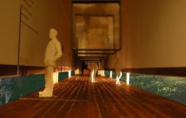 In der Ausstellung ¿Zimmer frei...¿ präsentiert die Literturkommission für Westfalen beim Landschaftsverband Westfalen-Lippe zehn Modelle für ein Droste-Museum. <br>Foto: LWL<br />