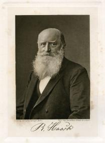 Schiffbauingenieur Rudolf Haack in einem zeitgenössischen Porträt. <br>Repro. LWL<br />