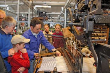 Das LWL-Textilmuseum bietet am 1. Mai Führungen durch die Museumsfabrik, die Arbeiterhäuser und den Arbeitergarten an. <br>Foto: LWL<br />