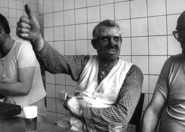 Bergmann Zeche Zollern, Dortmund 1987. <br>Foto: Boström<br />