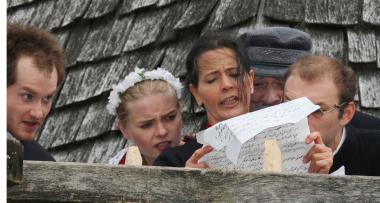 Am letzten ¿Langen Donnerstag¿ im LWL-Freilichtmuseum Detmold bietet sich noch einmal die Gelegenheit, ¿Bühnenreif! Theater im Museum¿ zu erleben. <br>Foto: LWL/Jähne <br />
