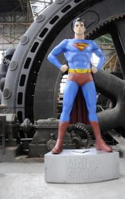 Die Podiumsdiskussion beschäftigt sich damit, was das Kulturhauptstadt-Jahr  - wie hier die ¿Helden-Ausstellung¿ im LWL-Industriemuseum Henrichshütte Hattingen ¿ der Region gebracht hat.  <br>Foto: LWL<br />