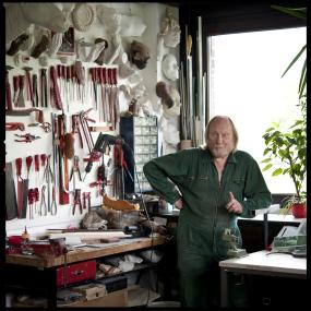 Werner Beckmann ist seit 1970 Tierpräparator am LWL-Museum für Naturkunde. <br>Foto: LWL/Oblonczyk<br />
