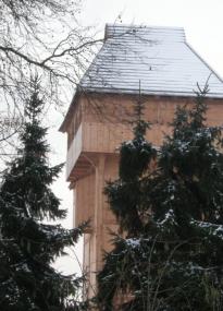 Am 3. Advent tönt es weit von der Herner Motte: 15 Blechbläser verzaubern die Besucher mit weihnachtlicher Turmmusik.<br> Foto: LWL<br />