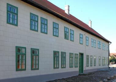 Wohnhaus der ehemaligen Hüttenbesitzer der Glashütte Gernheim.                                         <br>Foto: LWL<br />