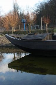 Der rekonstruierte Ruhrnachen im LWL-Industriemuseum. <br>Foto: LWL/J. Linke<br />