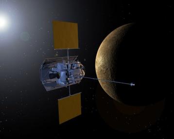 Der Merkur steht im Mittelpunkt des astronomischen Vortrags im Planetarium.  <br>Foto: NASA<br />