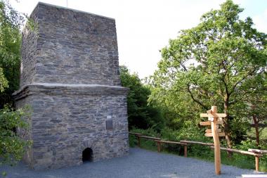 Der LWL kürt den nie betriebenen Rauchgaskamin in Bestwig als Denkmal des Monats,  in Deutschland gibt es nur vier Anlagen dieser Art.  <br>Foto: Jörg Fröhling, Gemeinde Bestwig<br />