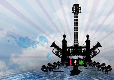 Motiv der Einladungskarte zum ¿Kanalrauschen¿ am Samstag, 11. Juni, im Schiffshebewerk. <br>Foto: LWL<br />