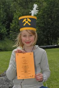Knappentag für die ganze Familie ¿ Schachthüte basteln und Knappenprüfung im LWL-Industriemuseum. <br>Foto: LWL / Hudemann<br />