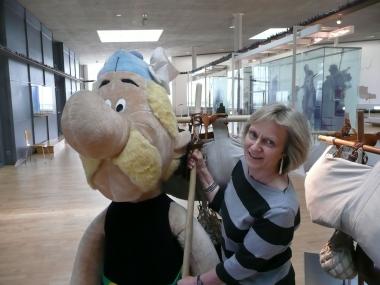 Eine Sondeausstellung, viele  Mitmach-Angebote und ein Internationales Asterix-Fantreffen machen die Sommerferien im LWL-Römermuseum einfach gallisch-gut! <br>Foto: LWL/E. Masthoff<br />