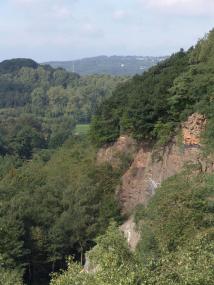 Alles aus einem Berg. Erdgeschichte im Muttental. <br>Foto: LWL/Hudemann<br />