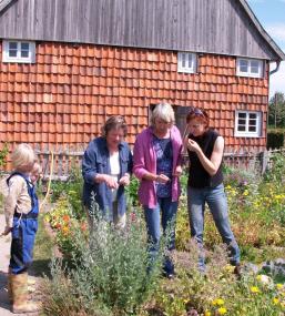 Für Museumsbesucher gibt es im Kräuter- und Gemüsegarten des historischen Zieglerkottens neben altbekannten auch fast vergessene Pflanzen zu entdecken.<br>Foto: LWL/Buba<br />