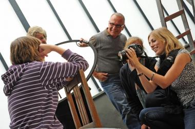 Der entscheidende Moment: Eine fotografische Erinnerung an die Urlaubszeitreise ins LWL-Freilichtmuseum Detmold kann bei einem Fotowettbewerb gewinnbringend genutzt werden. <br>Foto: LWL/Klein<br />