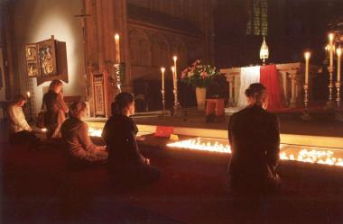 Barbara Niesing aus Münster erhielt für ihr Foto ¿Nightfever in St. Lamberti¿ einen ersten Preis.       <br>Foto: Niesing<br />
