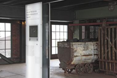 Ort harter Arbeit über Tage, die Schachthalle. <br>Foto: LWL/Holtappels<br />