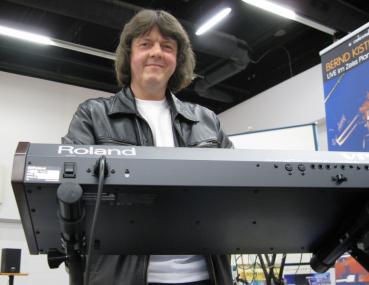 Bernd Kistenmacher stellt im Planetarium des LWL-Museums für Naturkunde sein brandneues Album ¿Antimatter¿ vor <br>Foto: Kistenmacher, privat</ br>
