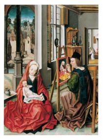  Mittelalterliche Malerei aus Westfalen: Derick Baegerts ¿Der Evangelist Lukas malt die Muttergottes¿.<br>Foto: LWL<br />