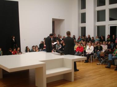 Informationen zu Berufen in Kunst und Kultur: Die Reihe ¿Irgendwas mit Kunst¿ läuft im LWL-Landesmuseum. <br>Foto: LWL<br />