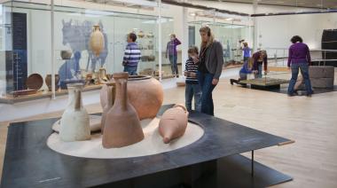 Den römischen Alltag entdecken können junge und ältere Besucher im LWL-Römermuseum in Haltern am See. <br>Foto: LWL /J. Hähnel<br />