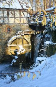Bei sibirischer Kälte bietet das LWL-Freilichtmuseum Detmold am kommenden Sonntag zwei Winterspaziergänge an. <br>Foto: LWL/Jähne<br />