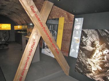 Blick in den die Ausstellung ¿Der Weg in die Tiefe¿. <br>Foto: LWL/Hudemann<br />