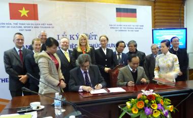 In Hanoi unterzeichneten Vertreter aus Deutschland und Vietnam eine Absichtserklärung. <br>Foto: LWL<br />