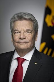 Bundespräsident Joachim Gauck ist Schirmherr der Ausstellung "Zwangsarbeit. Die Deutschen, die Zwangsarbeiter und der Krieg". <br>Foto: Jesco Denzel / Presse- und Informationsamt der Bundesregierung<br />