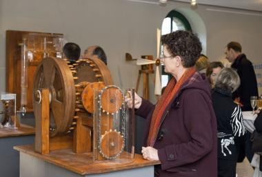 Blick in die Sonderausstellung ¿Leonardo da Vinci ¿ Bewegende Erfindungen¿. <br>Foto: LWL/ Hudemann<br />