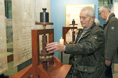 Modelle machen in der Hattinger Ausstellung die technischen Erfindungen Leonardo da Vinci's "begreifbar". <br>Foto: LWL<br />