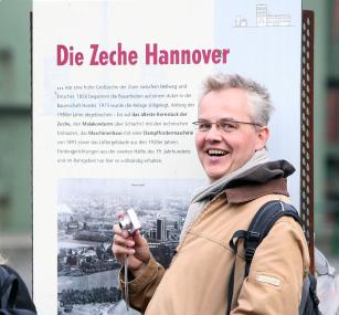 Erlebnisführung durch die Zeche Hannover. <br>Foto. LWL / A. Hudemann<br />