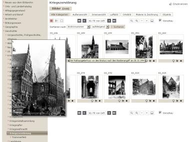 Suche nach "Kriegszerstörung" im Themenbaum der Online-Bilddatenbank. <br >Foto: LWL<br />