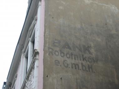 Polnische Spuren in NRW: Fassade der ehemaligen polnischen Arbeiterbank in Bochum. <br>Foto: LWL<br />