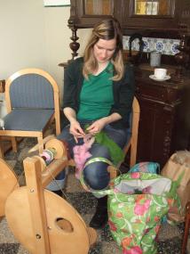 Spinnen ist in ¿ das TextilWerk bietet einen Workshop an. <br>Foto: LWL<br />