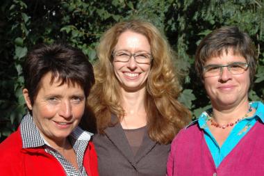 Das Fachteam des LWL Wohnverbundes Paderborn: Adelheid Aßmuth (Teamleitung), Alexandra Mader, Ricarda Klenke (v.l.).<br>Foto: LWL<br /> 