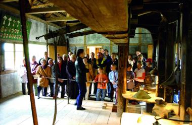 Handwerksvorführung im LWL-Freilichtmuseum Hagen. <br>Foto: LWL/Vollmer<br />