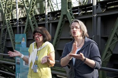 Das LWL-Industriemuseum bietet wieder eine Führung mit Gebärdendolmetscherin durch das Schiffshebewerk an. <br>Foto: LWL<br />