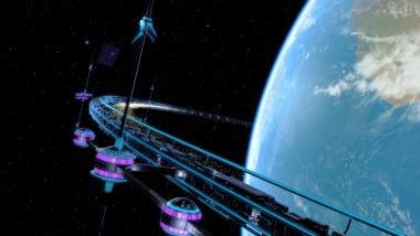 Auf die Suche nach außerirdischem Leben ¿ wo wie hier auf dem fiktiven Ringplaneten ¿ geht es im Vortrag.<br> Foto: LWL/Perdok<br />