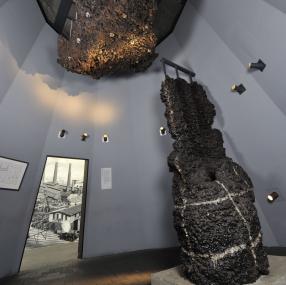 Blick in die Ausstellung: Der Hochofen.<br> Foto:LVR<br />
